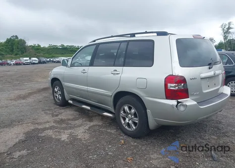 2004 Toyota Highlander V6 из США, поврежденный, VIN JTEEP21A640051556